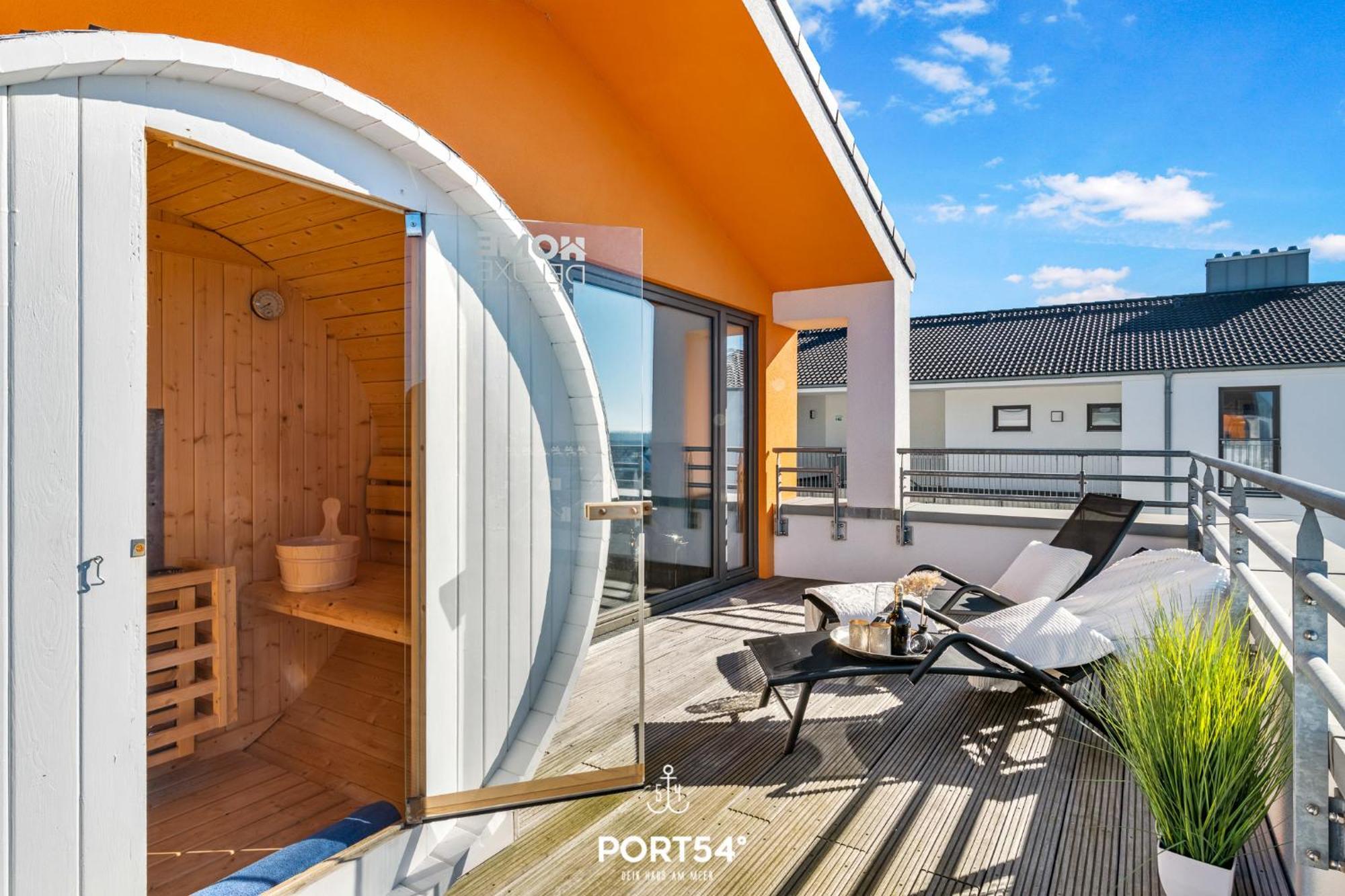 Penthouse Sonnendeck 22 Apartment Olpenitz Exterior photo