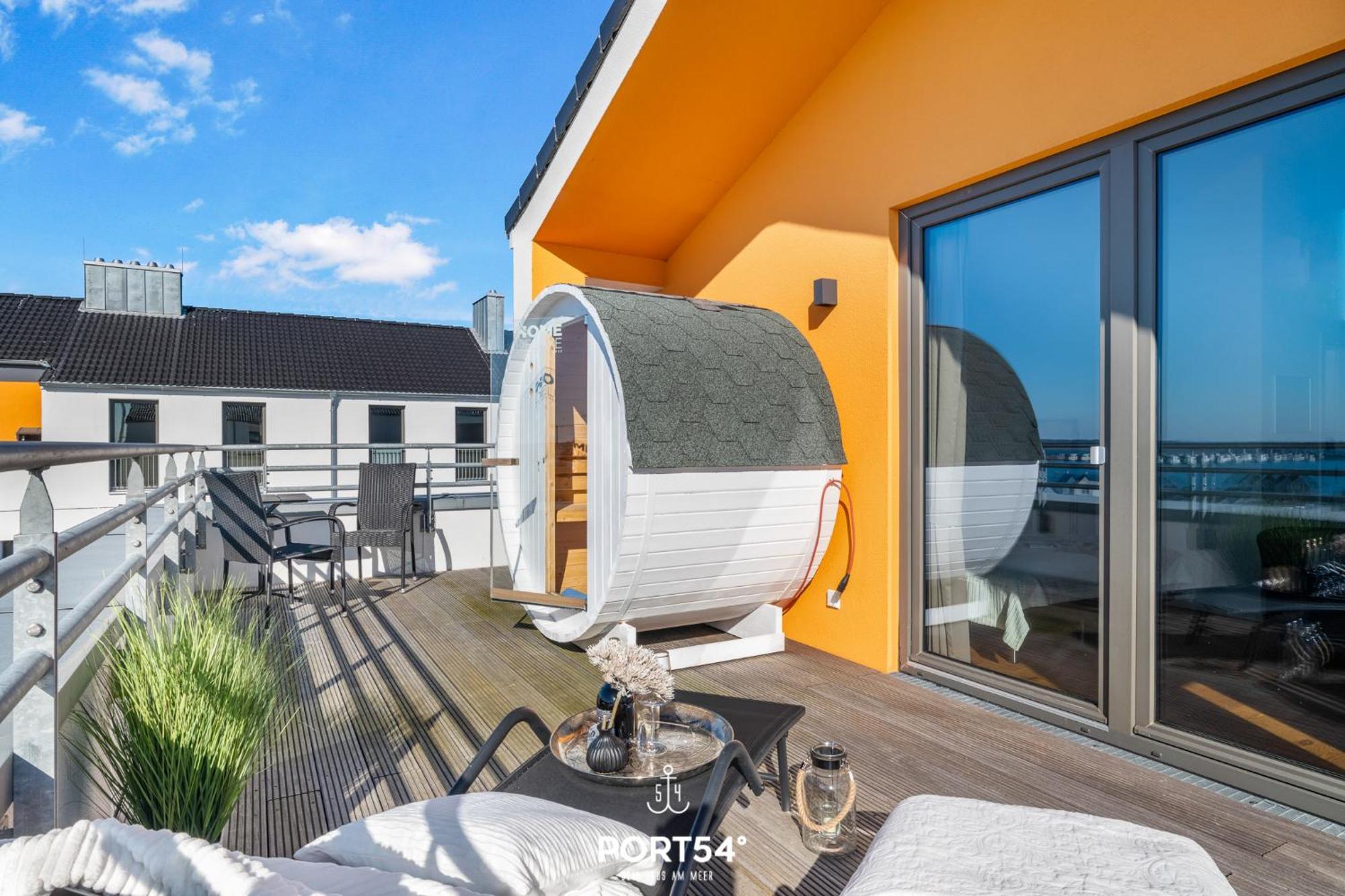 Penthouse Sonnendeck 22 Apartment Olpenitz Exterior photo